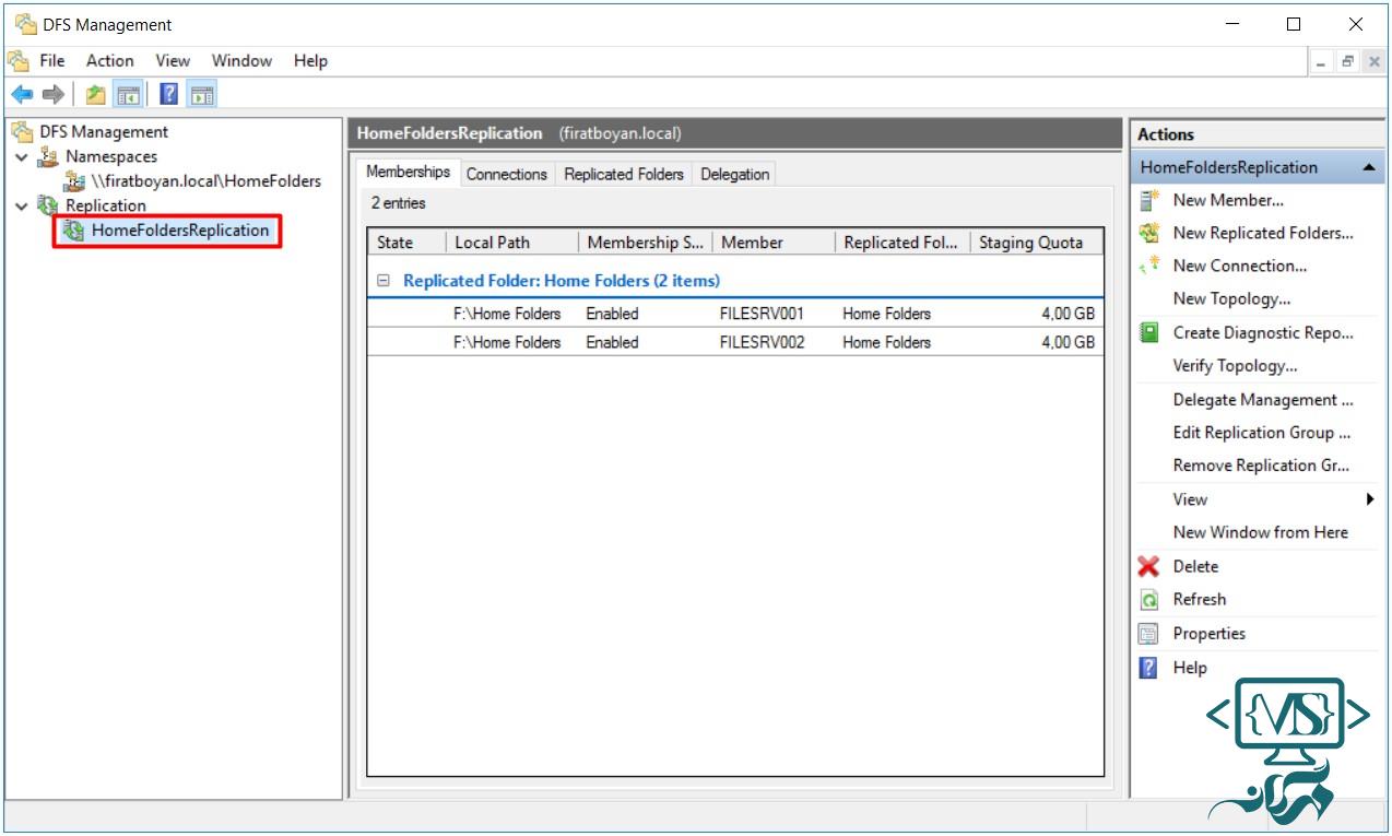 Enhancing Data Redundancy and Availability with DFS Replication on Windows Server 2022